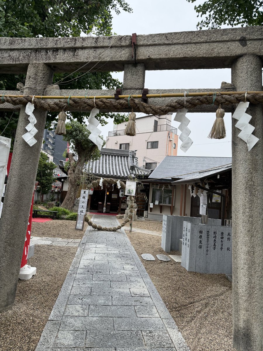 chamatea22's tweet photo. ７月1日
今月もよろしくお願いします

お昼からお一日参り
毎月お参りしている神社
今年はどちらの神社⛩️も
茅の輪がまだあり
くぐってからお参りできました
小雨が降っていたので人は少なく
ゆっくりとお参りしました https://t.co/O4RwpOolQ9