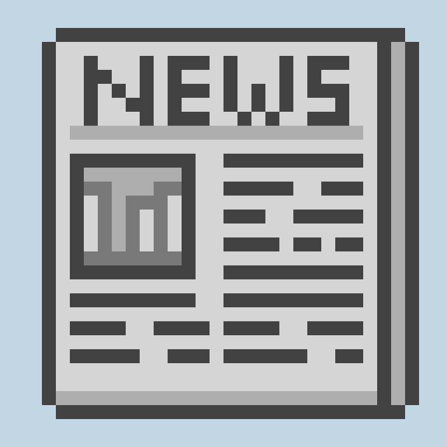 senpuuki007's tweet photo. お題　新聞 
#10分ドット https://t.co/7U8Jo9AG77