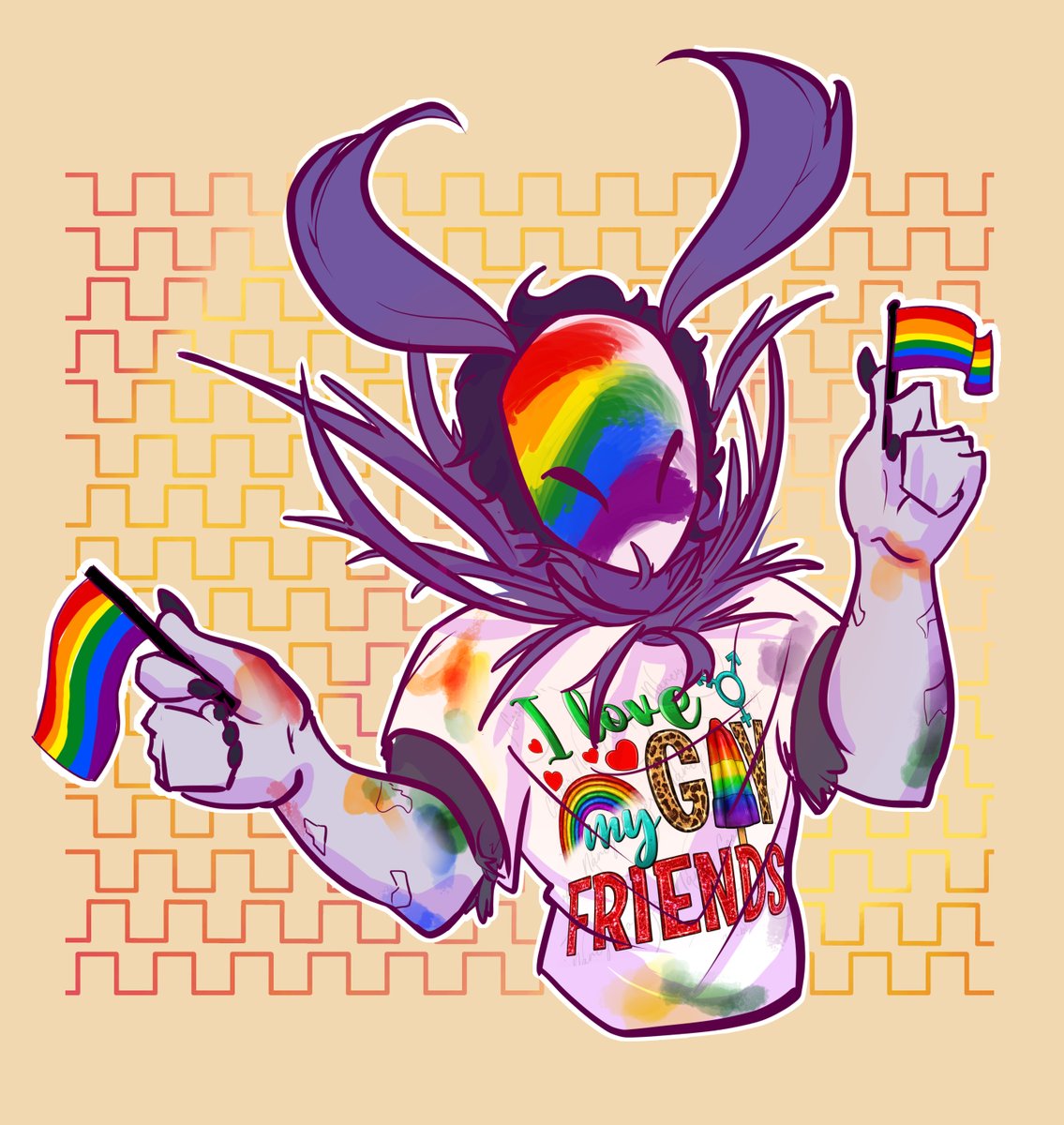 SR_Ign0's tweet photo. I forgot to post this on the pride month, I'll post anyway https://t.co/Uk20OmlQiB