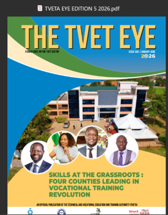 TVETAKenya's tweet photo. 📢 The TVET Eye Magazine – Issue 5 is out! Discover inspiring stories on vocational training, TVET reforms, research, innovation, county success stories, and industry partnerships shaping Kenya's skilled workforce. Read your FREE copy of Issue 5 here: https://t.co/uox3UQGN5n 📖 https://t.co/wZI75nKG7F