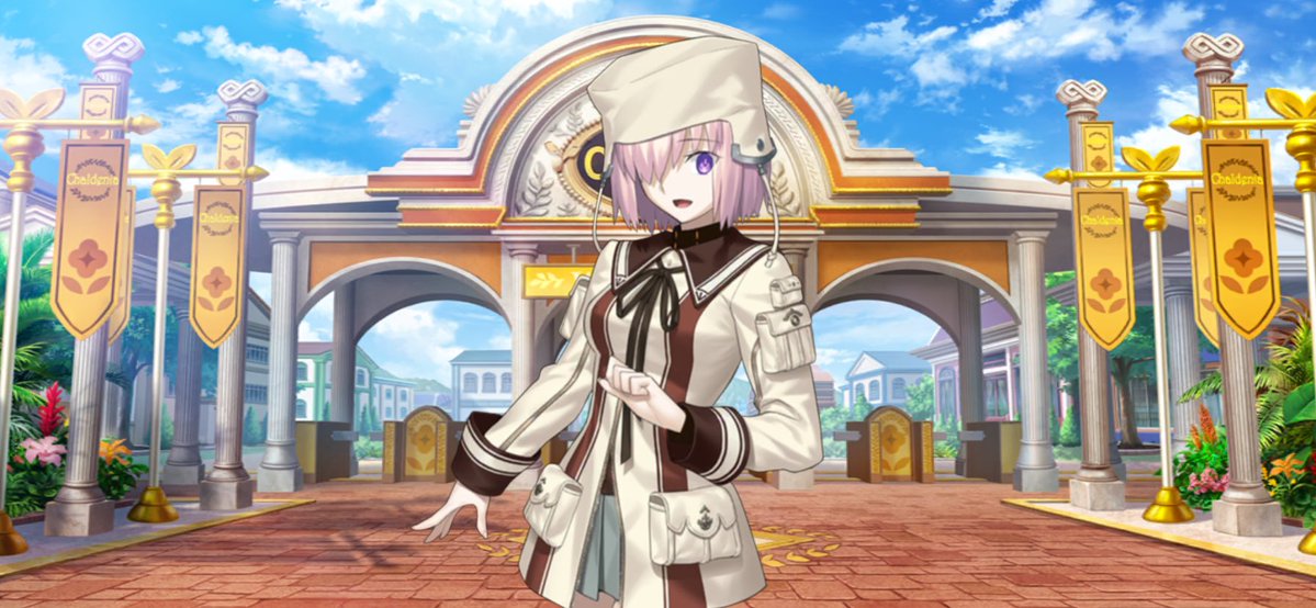 新しいイベント楽しみだねマシュ！ #FGO