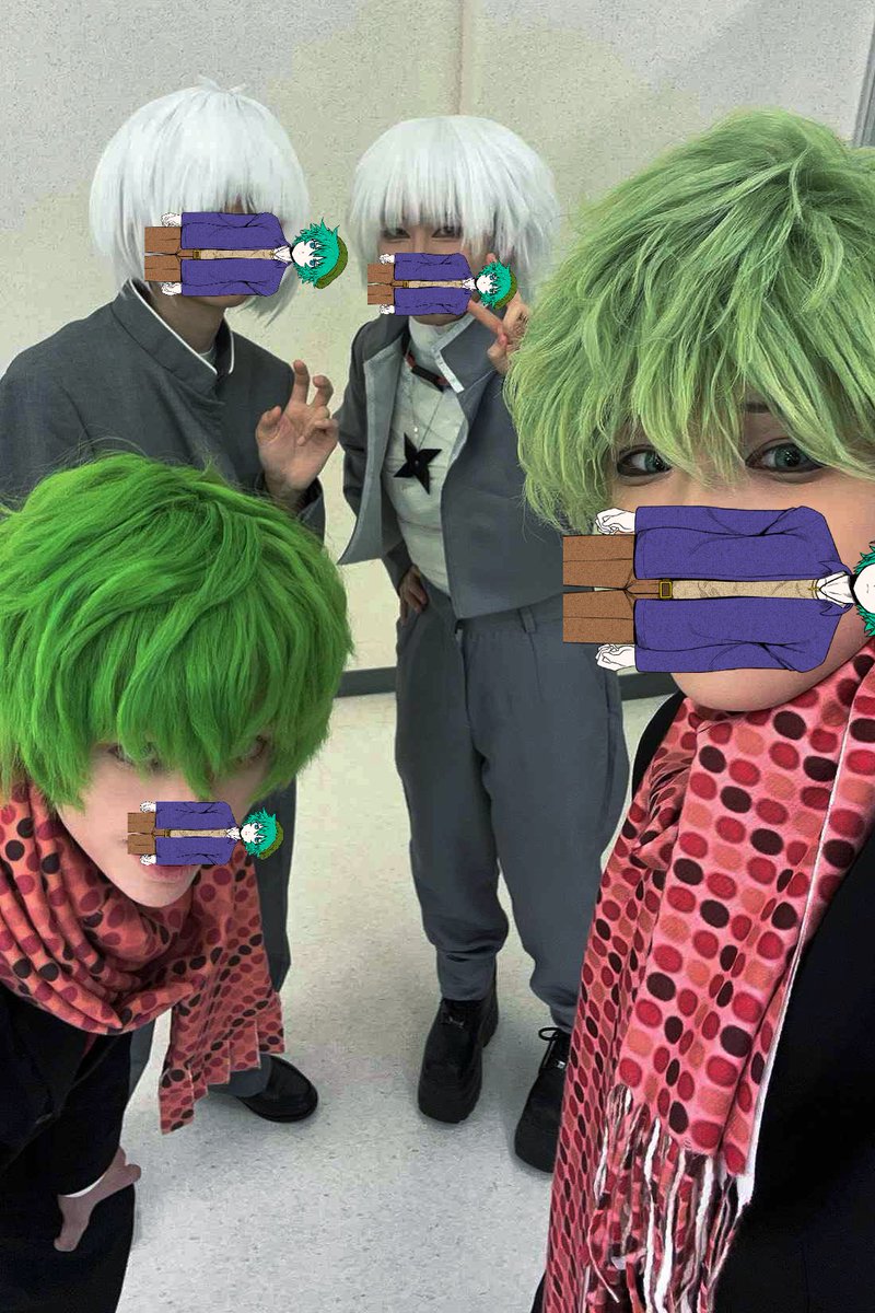assunaro's tweet photo. I went to an event (キミトイキルセカイ) with Awesome Worm and cosplayed for the first time
I couldn’t get to take photos but my dear mutual Yamato took photos of us #yttd #キミガシネ https://t.co/ZqIvn1mb1e