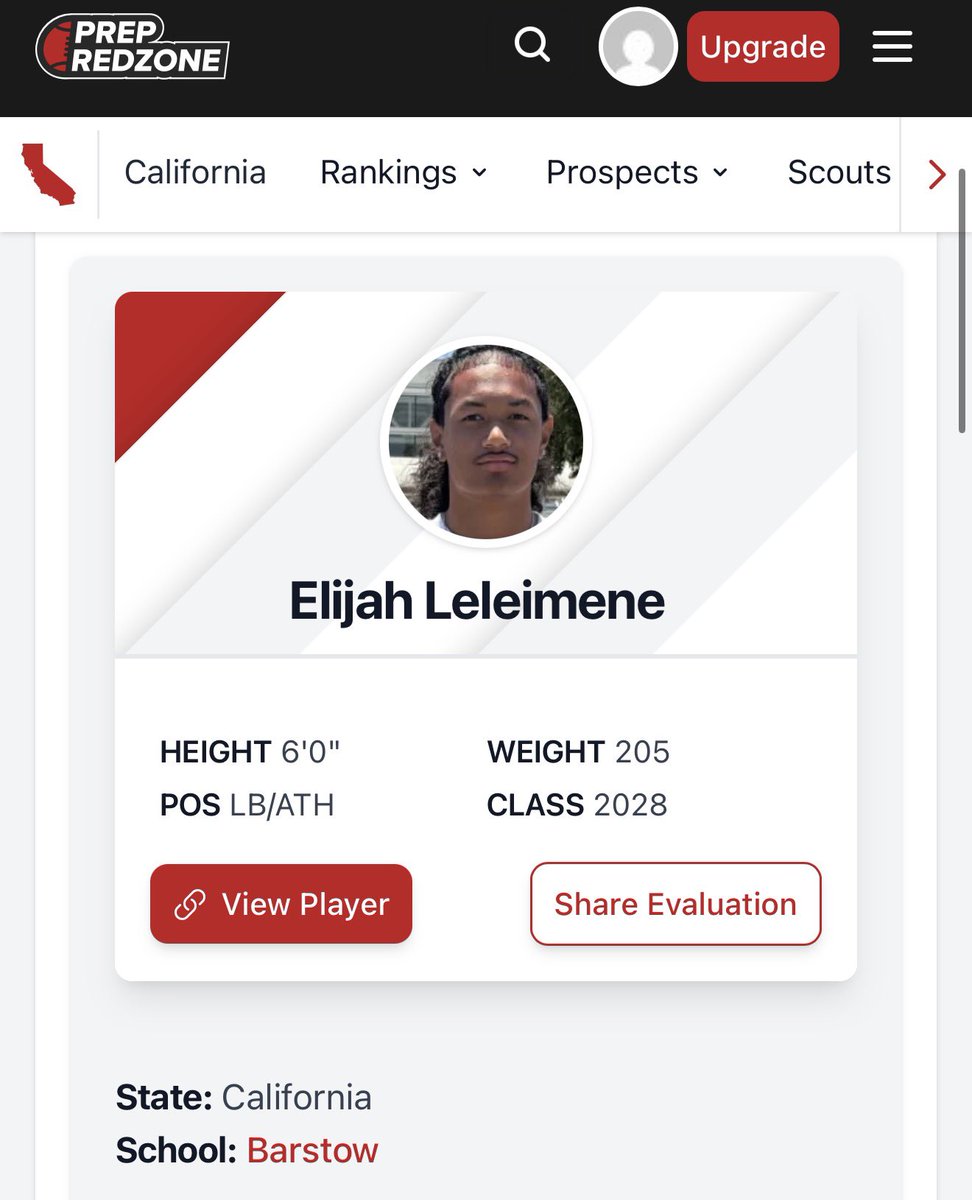 3⭐️Elijah ‘Jah’ Leleimene | 2028 | All-CIF ILB tweet media