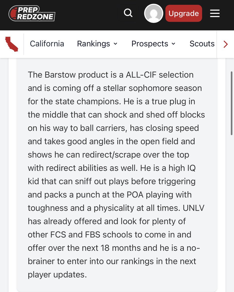 3⭐️Elijah ‘Jah’ Leleimene | 2028 | All-CIF ILB tweet media