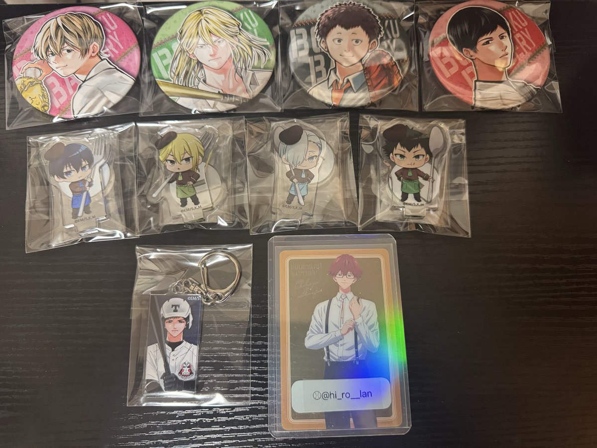 hi_ro__lan's tweet photo. 忘却バッテリー 交換 譲渡

譲 ▶ 写真のもの
求 ▶ 同異種千早or定価+送料
清峰.要.藤堂.桐島は山田.巻田.国都のお引取りもお願い致します

お気軽にお声かけください https://t.co/2M7T7xOHJi
