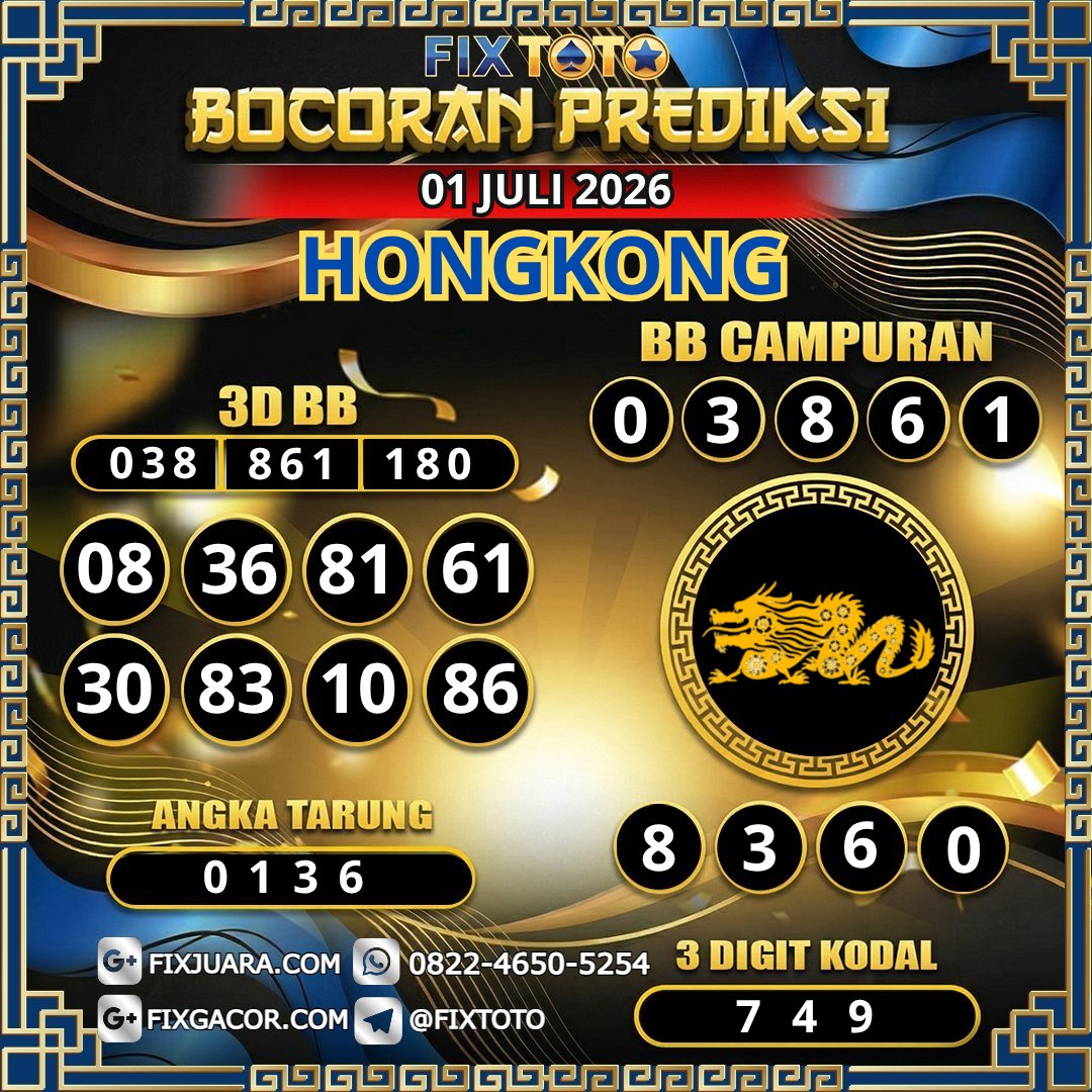 Angka_fixtoto's tweet photo. BOCORAN PREDIKSI HONGKONG
#FIXTOTO #TOGEL #PREDIKSIHONGKONG https://t.co/L9TRNLV3rR