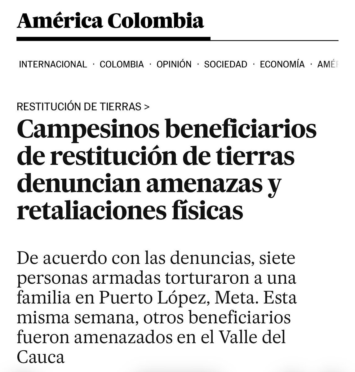 Eclides3's tweet photo. Se inicia "La Reforma Agraria" de los paramilitares que acompañaron la campaña del Filipichín Abelardo
Campesinos del Meta y Valle del Cauca, fueron expulsados de las fincas que el gobierno Petro les habían entregado.
A los fascistas no les gusta lo regalado, prefieren lo robado https://t.co/beayYJX2xV