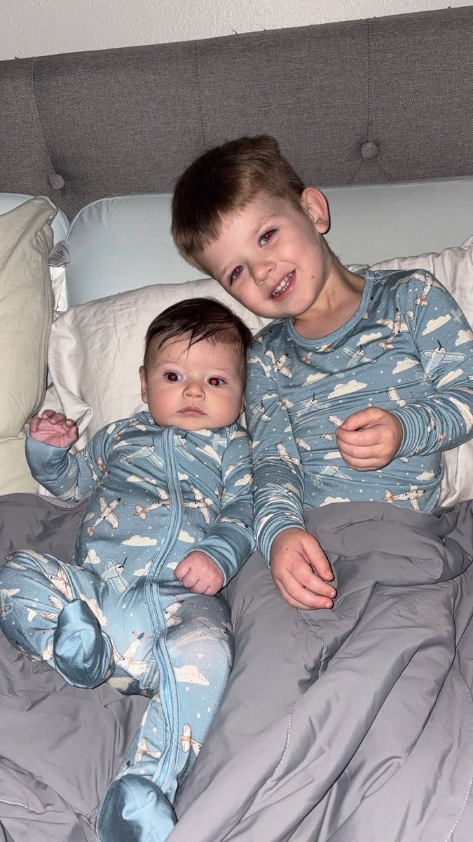 makattack6's tweet photo. Also an update because I have 2 perfect babies now!! My sweet boys! I love you so much Everest and Drex!! I am so lucky to be your mommy!!! 💙💙🥺🥰 can’t believe I have a 3 yr old and a 3 month old 😜 life is loud and hectic and fun and perfect in every way!! https://t.co/JIVZ2xQsFe