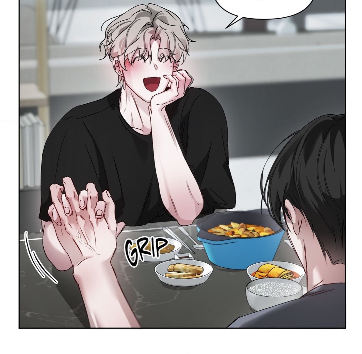 Tia___56's tweet photo. He held Suwon’s hands once and never let go all seme should take notes https://t.co/1KnslzyYly