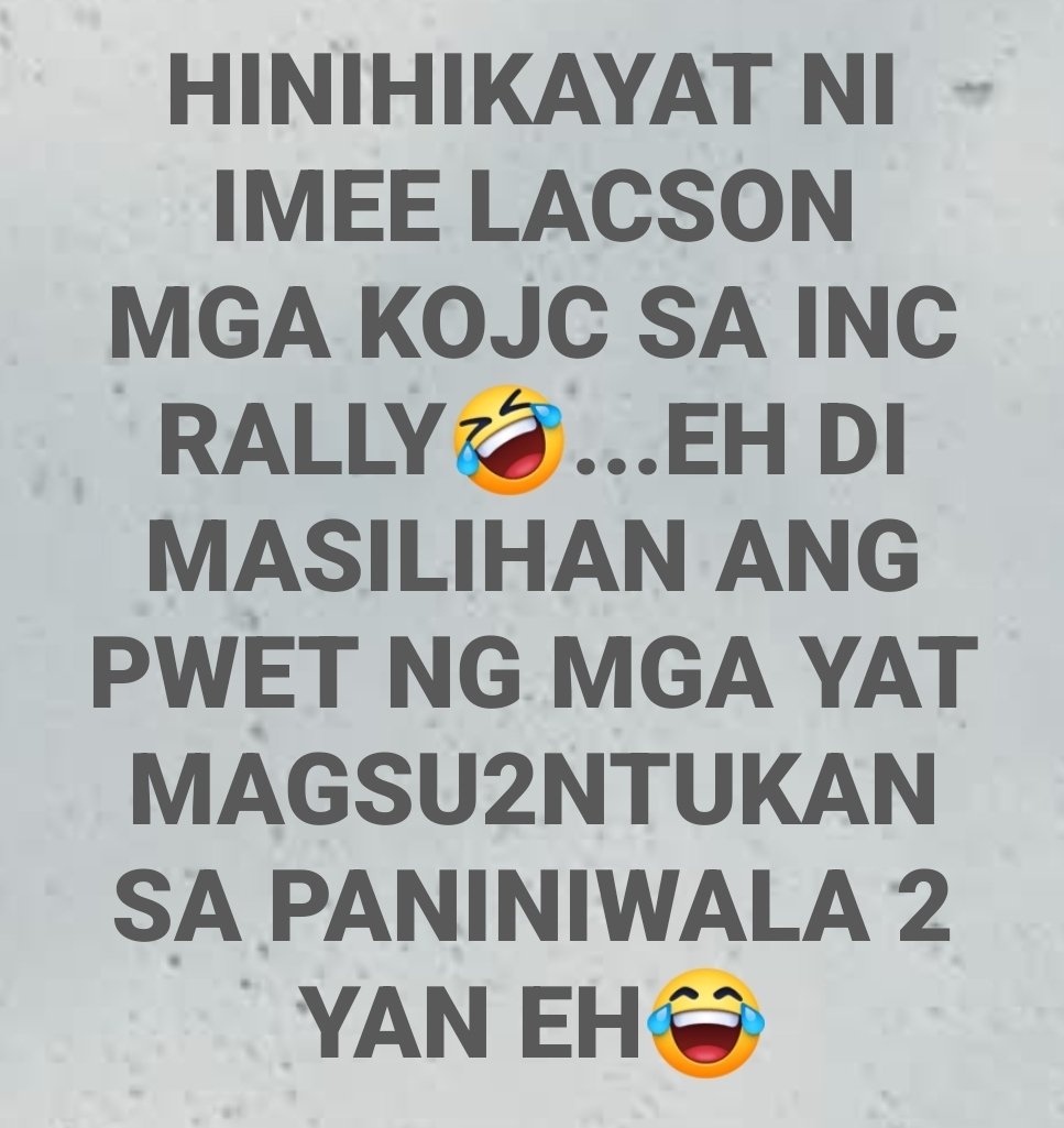 toocoldatwork's tweet photo. @smninews @maltiq @LorraineTBadoy @bobitiglao @LetsGoBongGo @srsasot_ @MJ__Mondejar @AnnaMalindogUy @AdmarVilando @attyharryroque @BatoDelarosa  @Marcoleta2025 @indaysara 
@MacLopez769 @RyanLingo_ @YesYesYo13 @mr_90two10 @senatorbonggo @rowena_guanzon https://t.co/3XGclchCv3