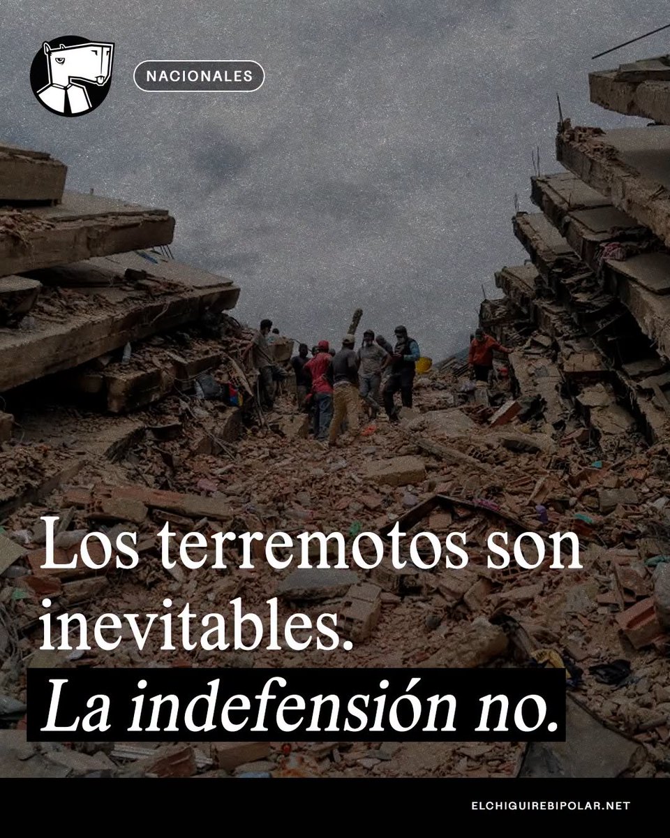 Naky's tweet photo. ¿Leyeron la reflexión del equipo del @ChiguireBipolar sobre los terremotos y la indefensión en Venezuela? https://t.co/QX5E6JmhuG

Voy a ir colgando las láminas que compartieron en otras redes.

#GraciasQueridos 🫂 https://t.co/nD88VWqNvs