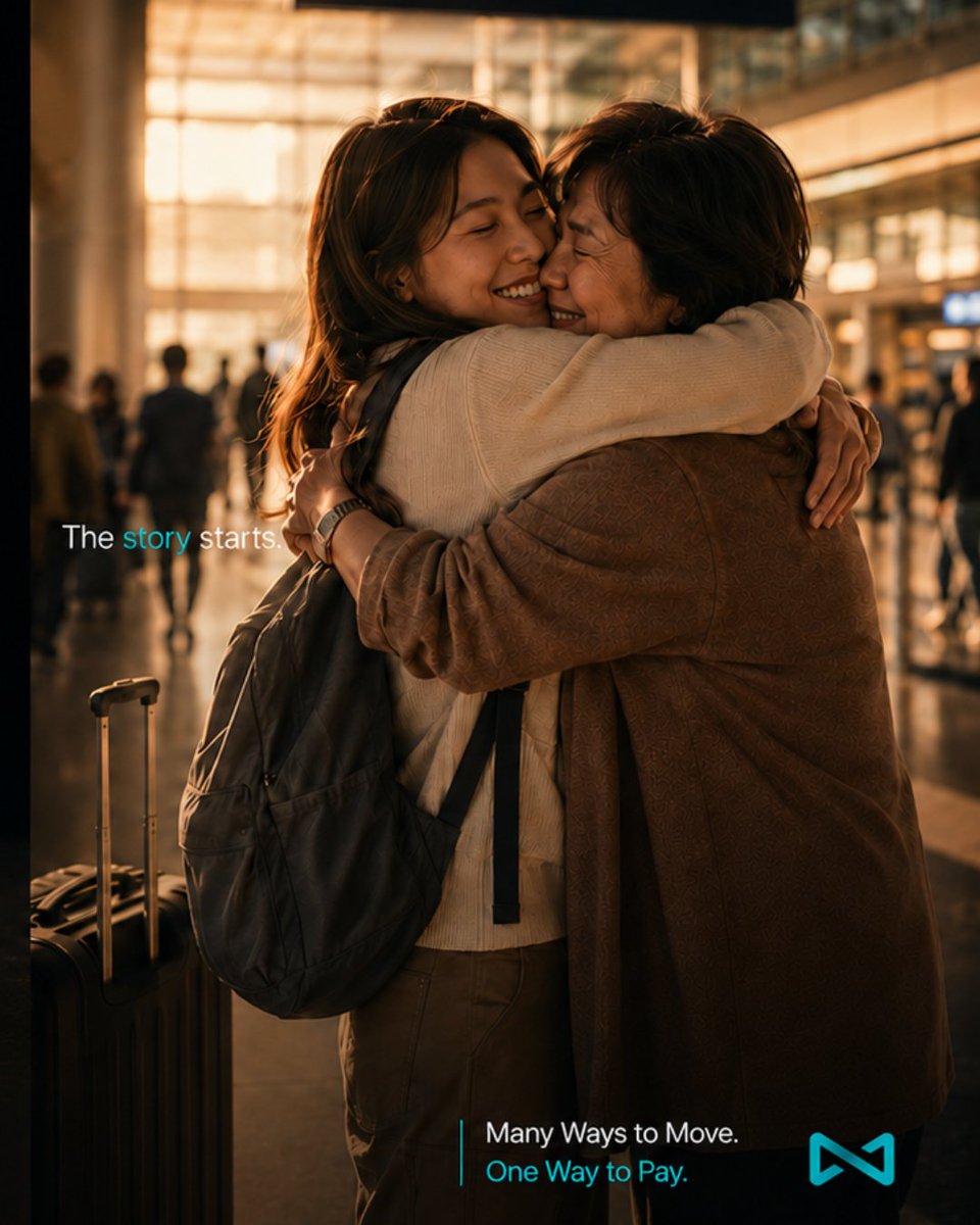 winitylife's tweet photo. Some flights aren't about leaving.
They're about coming back. 🏠
The airport doors. The familiar face. The hug that makes every mile feel smaller. 🤗
One flight home. One long hug. Worth every mile.

The receipt ends.
The story starts.

Many ways to Move. One way to Pay.

🌍 https://t.co/NEhf0HE8yK