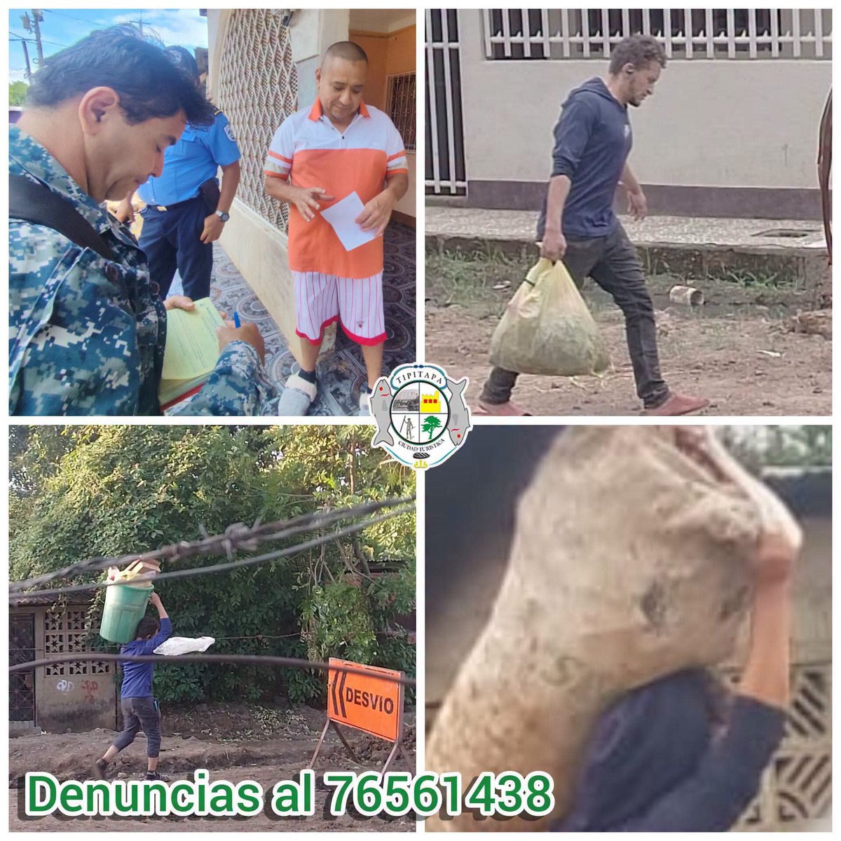 ADNNica's tweet photo. En Tipitapa multaron con C$500 a Vilma del Carmen Polanco Ramírez por botar desechos en el cauce del barrio Oronte Centeno. 🚯 Tiene 24 horas para pagar o la multa se duplicará. ⚠️ La alcaldía también pidió denunciar a quienes ensucien la ciudad. 📲🧹 https://t.co/Nvmr3fpBK3