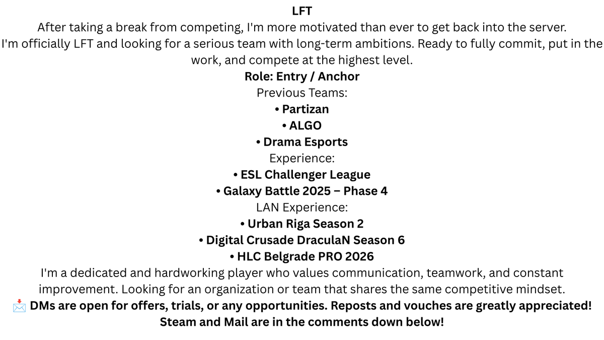 nopzyCS's tweet photo. LFT POST https://t.co/ptuR1VFXqb