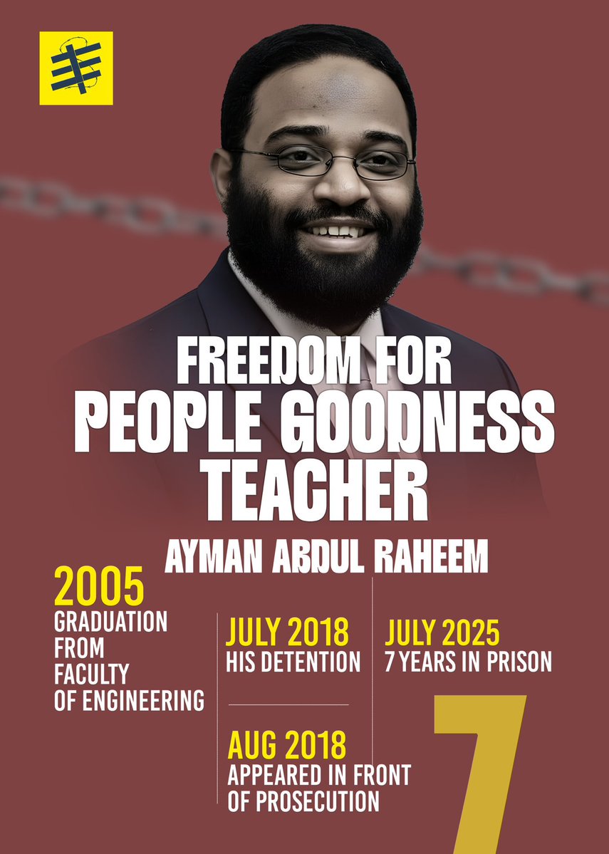 FreeThemAll_'s tweet photo. A young man who worked hard at delivering his message and attracting young people to him through his intelligence, but there is no place for people like him

#FreeThemAll 
#Egyptian_hell https://t.co/rbqUMlpaaQ