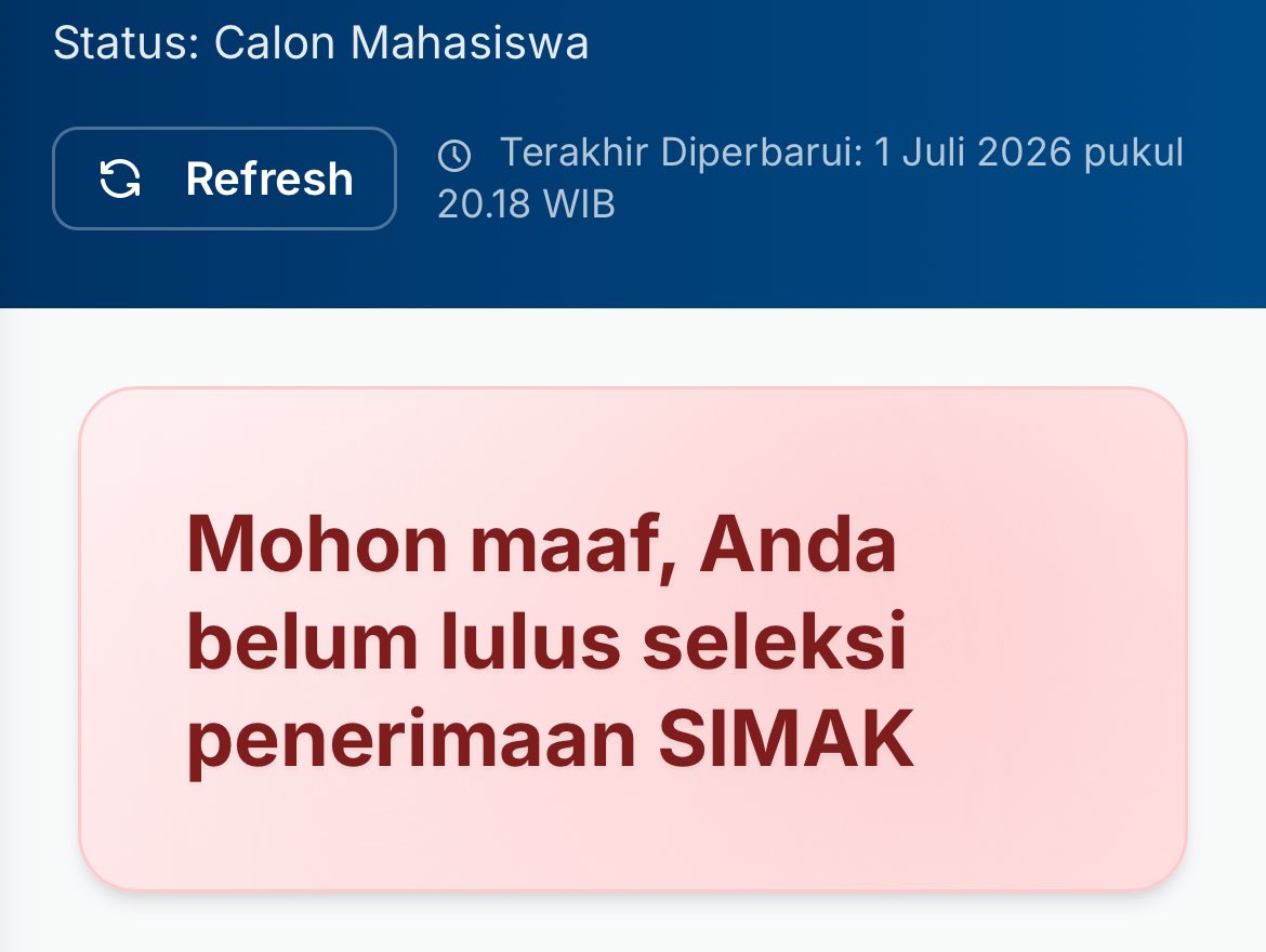 Jujur pasrah sama simak tweet media