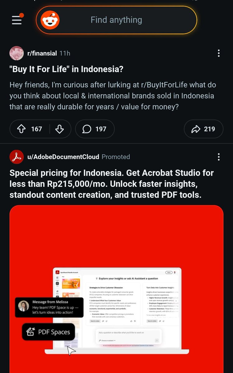 bacotdata's tweet photo. Guys, Reddit is officially unblocked, which meansโฆโ ๐คญ
.โ๏ธ๐ผ
#CorporateGenZ #WorkLifeBalance #RedditIndonesia #WorkingSmart https://t.co/WLI0IxU6su
