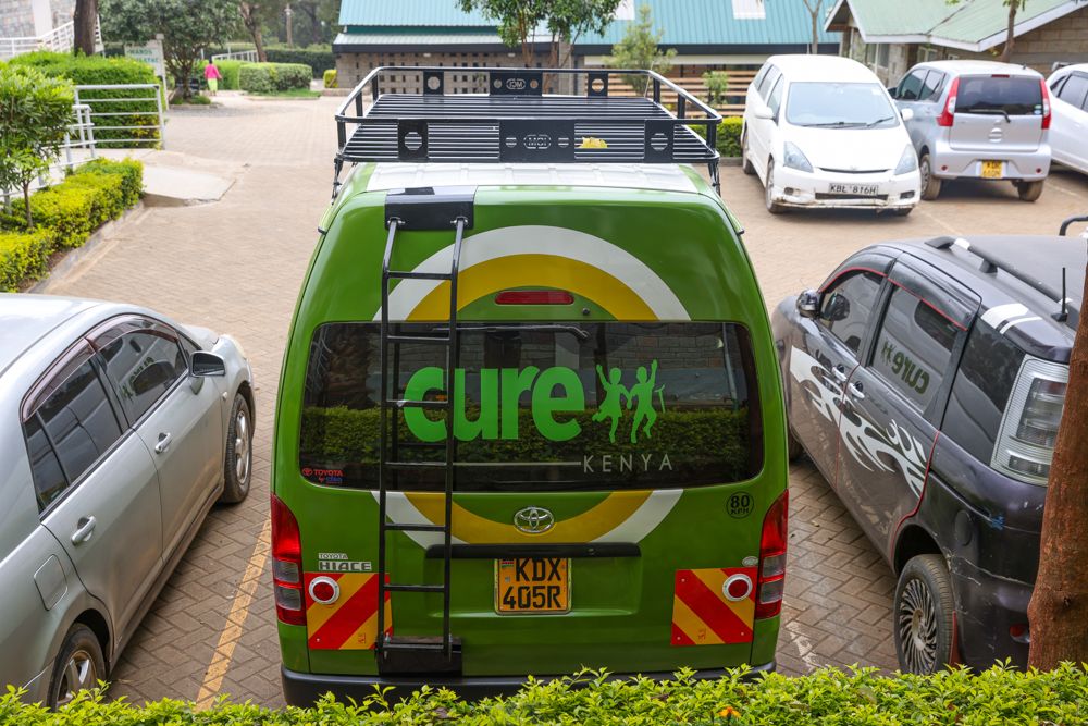 CURE_Kenya's tweet photo. We are thrilled to announce that we have acquired a new hospital van for our mobile clinics! Thanks to the generous support of our friends at Hope and Healing, we now have an additional van to enhance our services. Our work outside the hospital would have been extremely https://t.co/cBq5XOMRGd