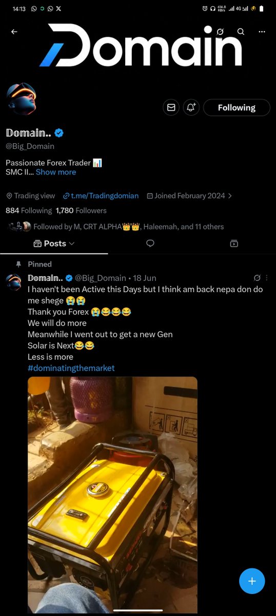 Amitsnn1's tweet photo. @Crtquinn @BlueGuardiancom @GuardianFutures @IamMavion @CRT_ALPHA1 @Mrvicck @Big_Domain @AminuIbrah63041 @jsu_shanono @aitshan201 https://t.co/pHYgWApsok