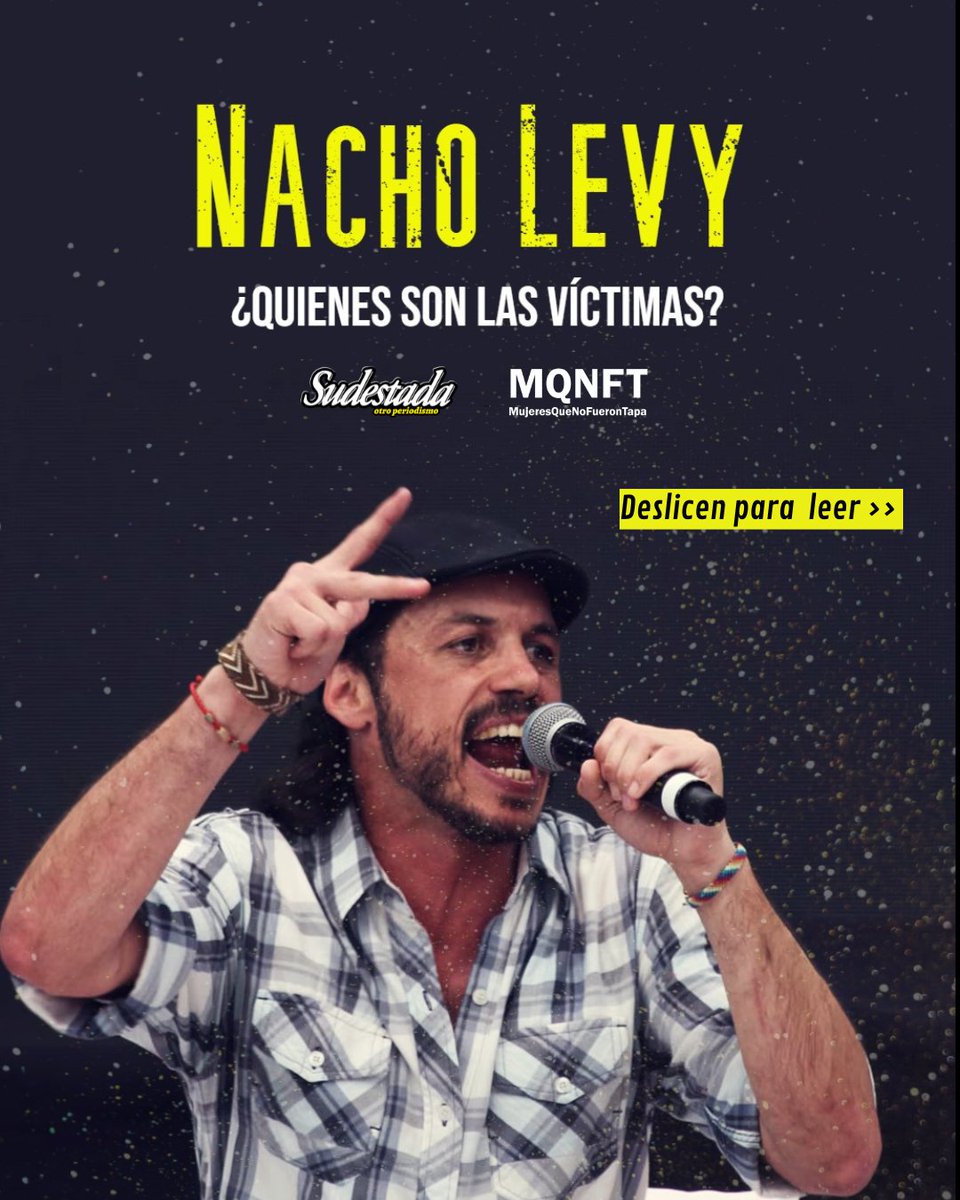 mujeresquenofu1's tweet photo. ¿QUÉ HAY DETRÁS DEL PERDÓN DE NACHO LEVY?
 Luego de la denuncia pública de Cecilia Ce y otras mujeres, el periodista y militante social subió un texto a sus stories de IG 😬☹️ donde afirma q la violencia existió y pide disculpas. Pero...🧵 https://t.co/U6nCK1ErKz