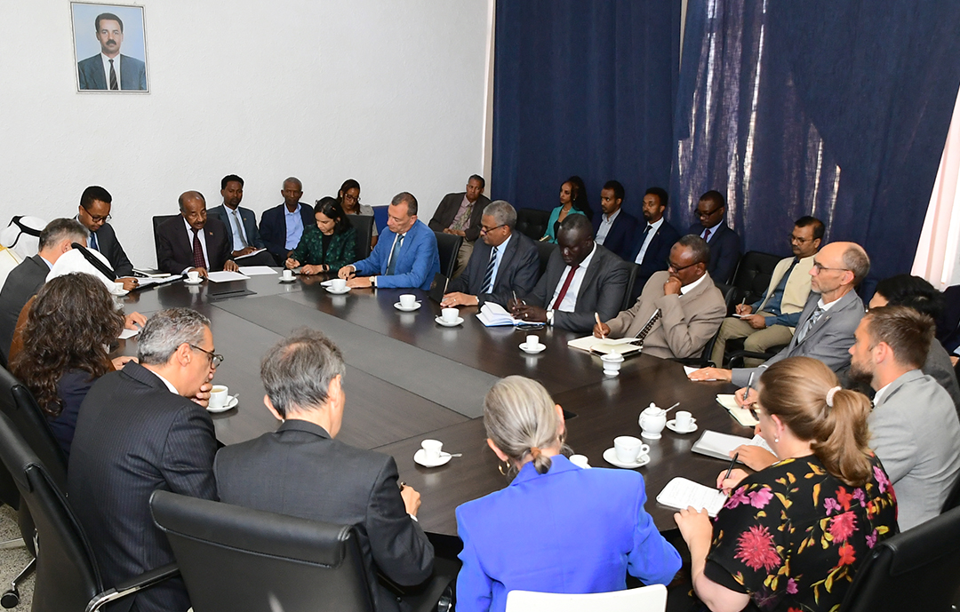 hawelti's tweet photo. Briefing by FM Osman Saleh on UNHRC Process to Foreign Diplomatic Community in #Eritrea 

For the past 14 years, certain countries have cynically weaponized the UNHRC Annual Session in Geneva as a platform for politicized harassment against Eritrea.  This charade has gone beyond limits and Eritrea is earnestly and firmly requesting its termination.

Excerpts from FM Osman Saleh's speech:

*"...While we welcome the opportunity to engage with international partners on issues of mutual interest, Eritrea remains committed to interactions anchored on the tenets of sovereign equality, mutual respect, non-interference, and genuine cooperation. For fourteen years, Eritrea has maintained a consistent, principled stance across the Human Rights Council, the General Assembly, and bilateral channels. Our position is settled. Continuing engagement bilaterally on the Special Rapporteur yields no constructive utility, and we will no longer expend diplomatic capital or finite institutional time debating a mechanism whose continuation has evidently become an end in itself". 

*"...The mandate has evolved into a textbook case of institutional inertia and a recurring political ritual. This ongoing campaign has inflicted severe reputational damage by broadcasting a distorted, one-sided narrative through (some) official United Nations channels, manufacturing a false global perception that overshadows our domestic realities. It has acted as a clearinghouse for state-sponsored defamation, inciting external hostility and systematically polarizing international forums. Furthermore, by painting Eritrea as a volatile, high-risk state, it has artificially stifled the country’s tourism investment climate, deterring foreign direct investment and impeding economic development".

*"...Equally concerning is the profound financial burden this mandate imposes. For fourteen consecutive years, the Human Rights Council and the OHCHR have funneled substantial financial and institutional resources into a failed mandate. The millions of dollars in cumulative Programme Budget Implications represent a significant expenditure of scarce UN resources at a time of acute liquidity constraints".

*"....The pen-holders face a definitive choice: they must choose between encouraging the financing of endless, sterile political confrontation or supporting tangible, state-led capacity building that directly enhances the lives of our people".

*"...Let me dispel a persistent misconception: Eritrea does not reject engagement with the international human rights system. We remain fully committed to fulfilling our obligations through the Universal Periodic Review (UPR), treaty body mechanisms, and consensual technical cooperation, universal, cooperative instruments predicated on equal participation and consent. What we reject is the politicization and selective targeting of that system".

https://t.co/fsNsD4qHGj