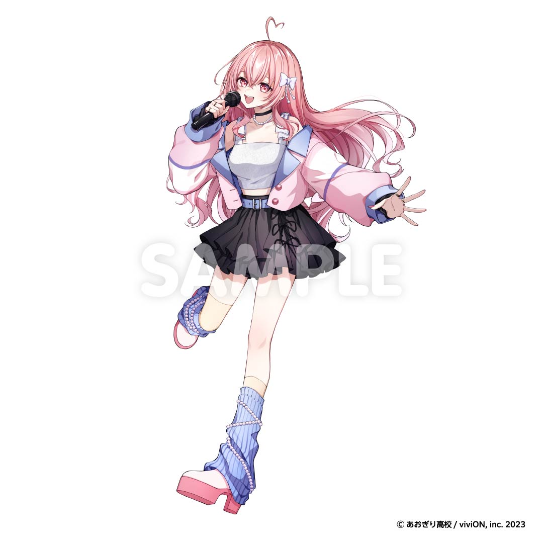 shiina_18410's tweet photo. あおぎり高校所属、我部りえるさんのオリジナル曲「Welcom to Sweet Heaven」のイラストを担当させていただきました！
とても可愛い作品になっていますので、ぜひご視聴ください！✨ https://t.co/CS2lq9NSNc