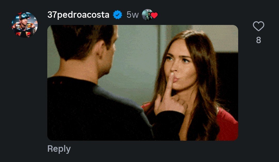inniebeams_'s tweet photo. was going through alex's insta profile and pedro has commented on almost EVERY SINGLE post and genuinely what are these gifs man 😭😭😭 https://t.co/41CeJgUIfX