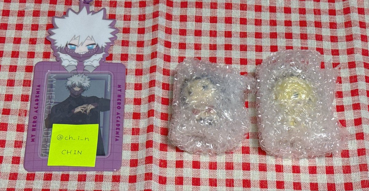 ch_i_n's tweet photo. 【譲渡】
僕のヒーローアカデミア　ヒロアカ
一番くじ

譲］
F賞 八百万、砂藤

求］
定価＋送料

郵送譲渡希望
検索からもお気軽にお声がけ下さい https://t.co/OLTon4oVGH