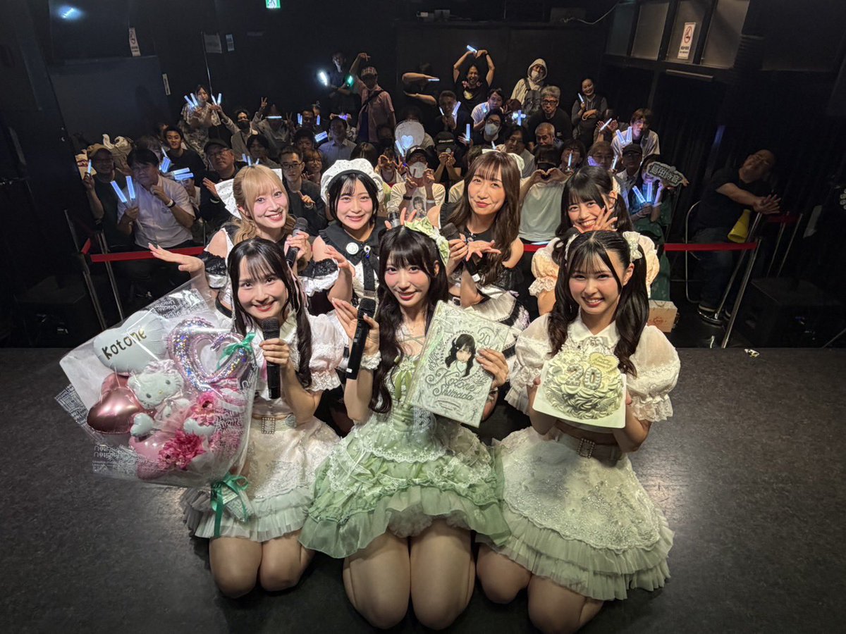 シナリー　エコバースミルキーアイドル　華杞✩.*˚様 こっちゃんの生誕祭🫶💚 呼んでくれてありがとう🥺 ワタシークレット