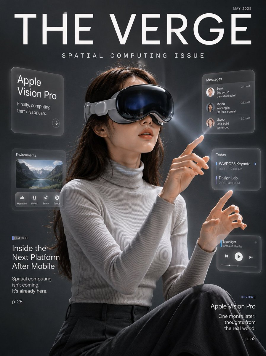 Tech Magazine Spatial Computing Cover