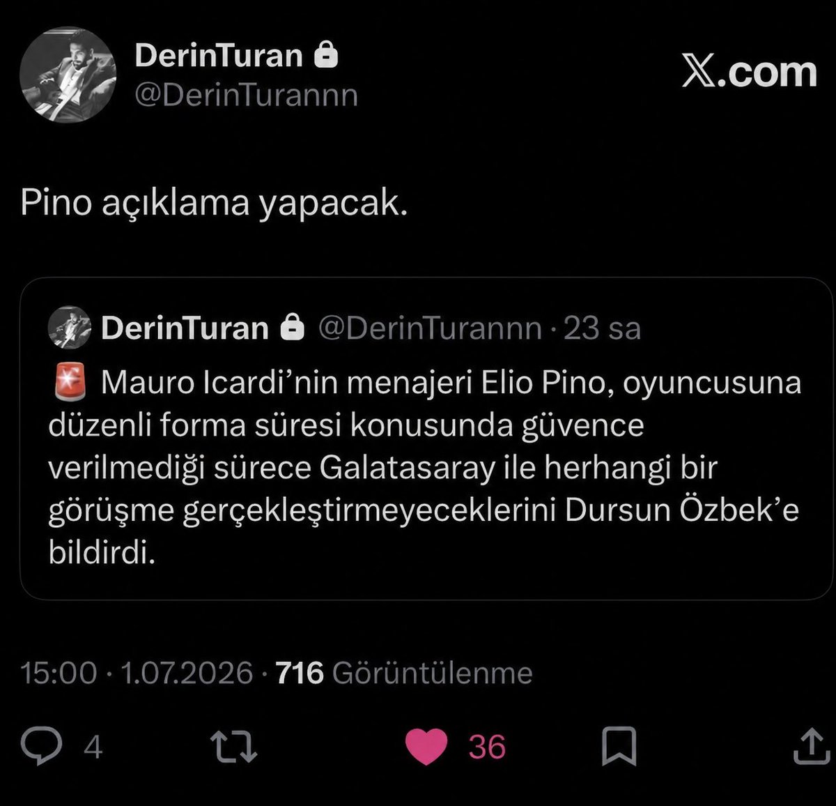 _Turansports's tweet photo. ✅ Medyada ilk. @DerinTurannn https://t.co/wrRXJ4zacT