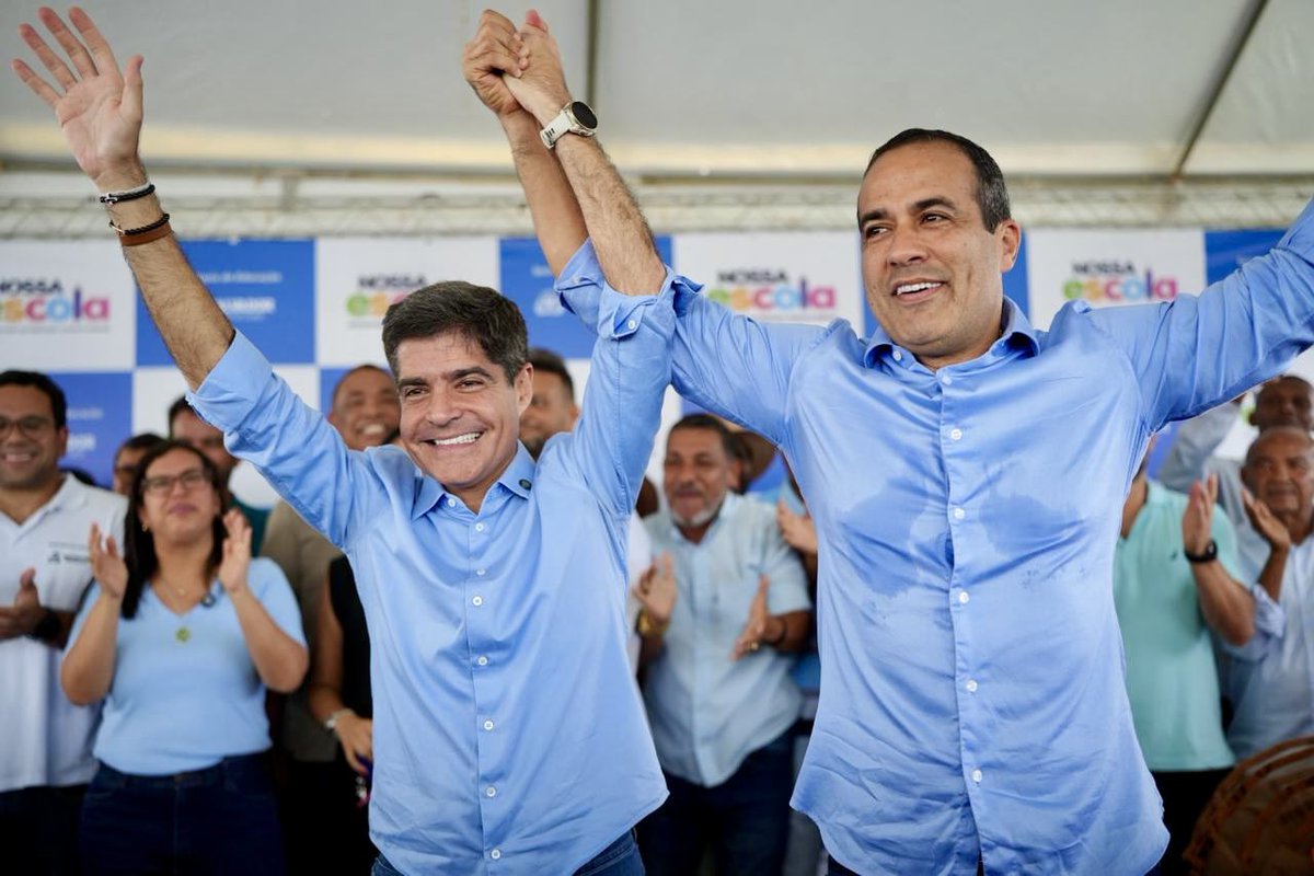 acmnetoba's tweet photo. Bruno Reis é um grande amigo e um gestor muito presente. Eu admiro muito isso nele e me impressiono com a dedicação, o trabalho e a entrega que ele tem como prefeito de Salvador. https://t.co/u1m9lOKyjr
