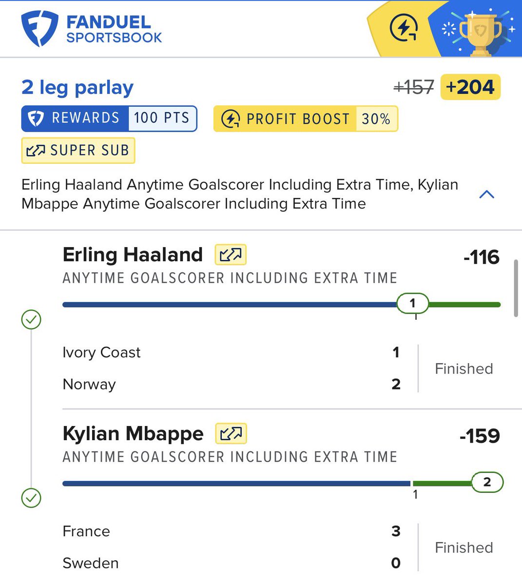 Chedzz's tweet photo. BANGGGGGGGG ✅💰

Two World Cup plays, Two Wins - Back at it later today 🫡

As always, when we smack the free plays - we feed the giveaways. 

Just like this post and follow me, $200 giveaway (2 winners) 

#FootyPicks #GamblingX https://t.co/VEx0IoysRi