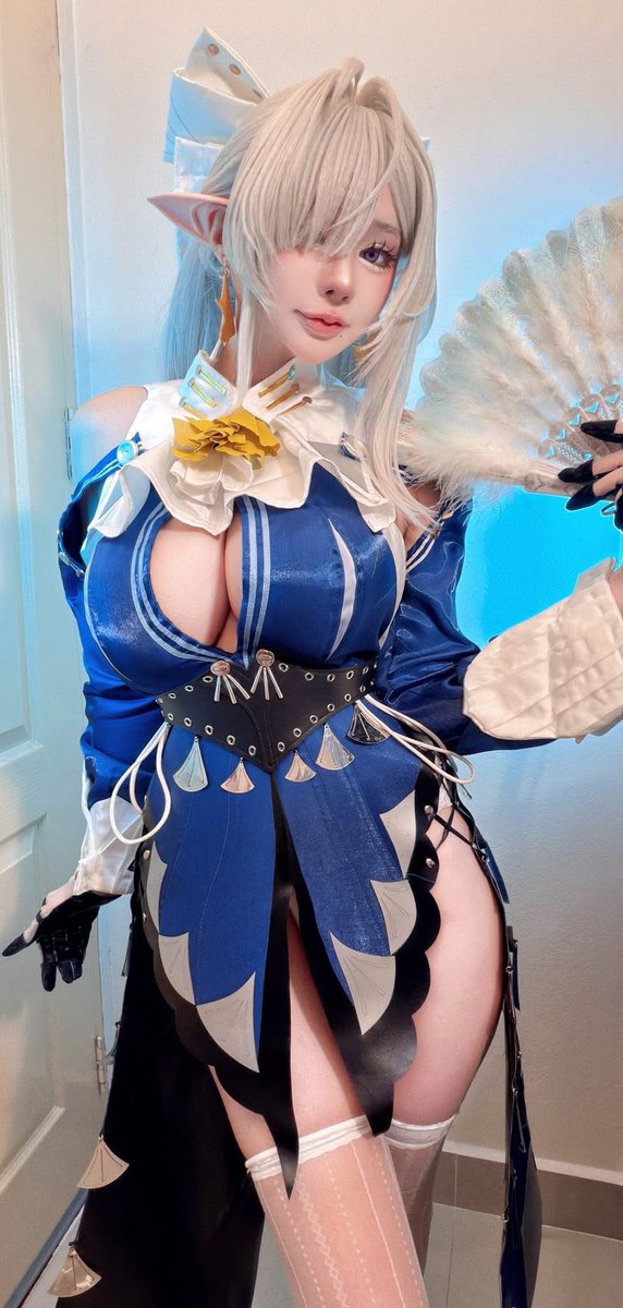 meenfox's tweet photo. Velina / Zenless Zone Zero 🪭

TRE C41 🇹🇼

#Velina #velinacosplay #ZenlessZoneZero https://t.co/j3aXLMS9Jz