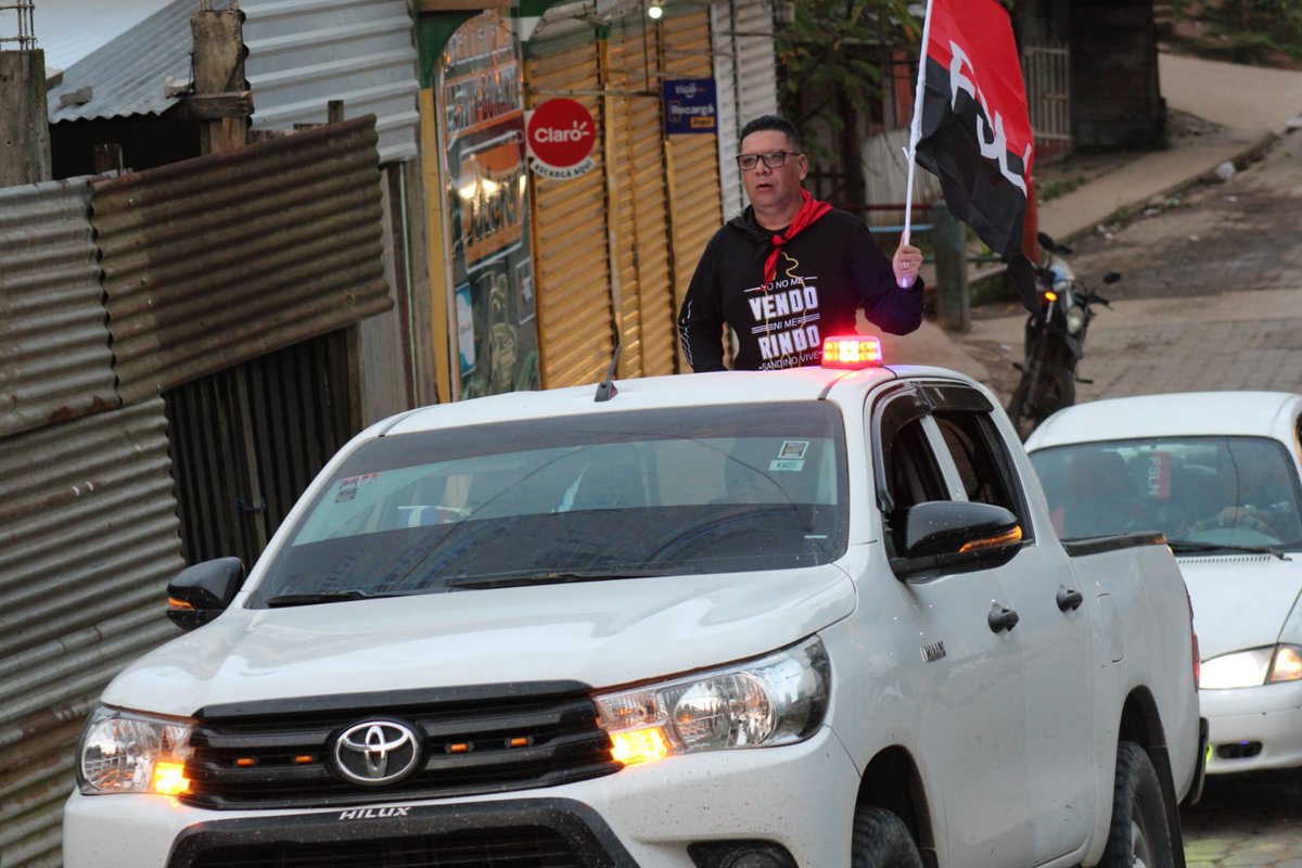 db_nicaragua's tweet photo. ❤️🖤 La militancia sandinista de Bonanza y Paiwas, en Las Minas, dio la bienvenida a Julio Victorioso con alegres dianas y recorridos por las principales calles, marcando el inicio de las actividades conmemorativas del mes de julio. 🇳🇮✌🏻
#Nicaragua
#LasMinas https://t.co/eEmBNBSC4D