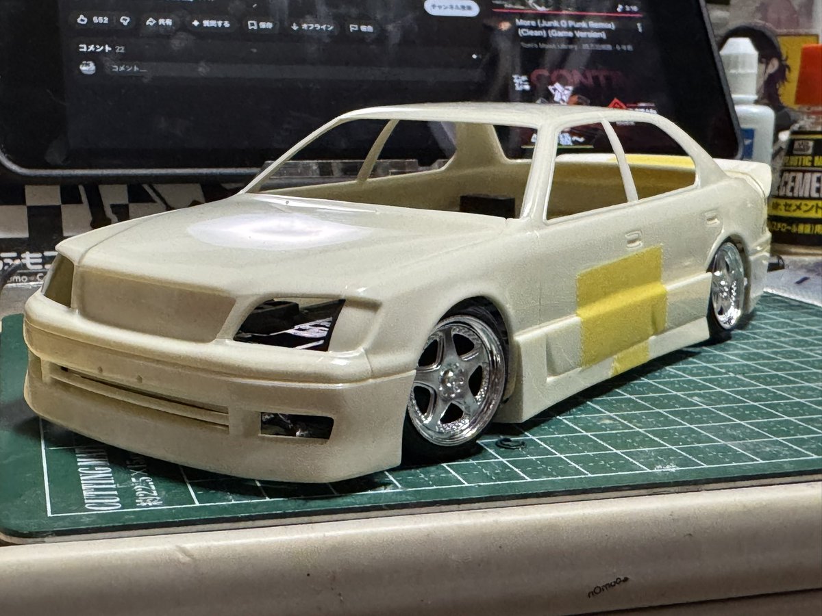 アオシマ トヨタ セルシオ(UCF21)JUNCTION PRODUCE たまには普段と違う