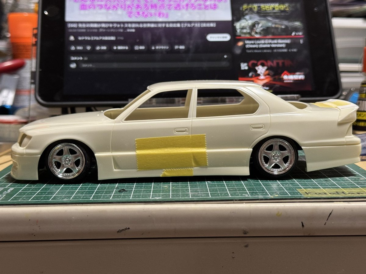 アオシマ トヨタ セルシオ(UCF21)JUNCTION PRODUCE たまには普段と違う