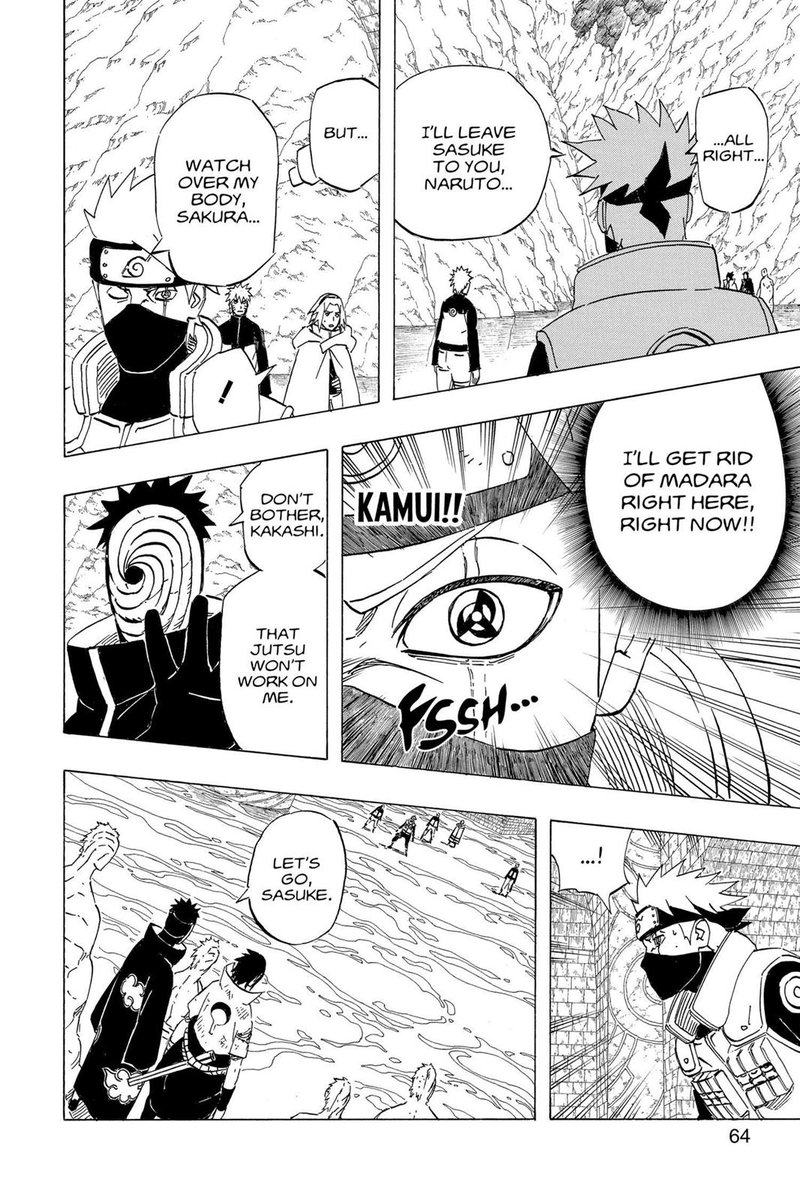 Samoopusteno7's tweet photo. @Side__Tracked @Zeldris_v2 @MecnunTw Im talking about the end of the arc
There were major hints 
Only the right side of his face has scars here and we know Obitos right side got crushed and the other 2 r self explanatory https://t.co/FMJ36pEkKN
