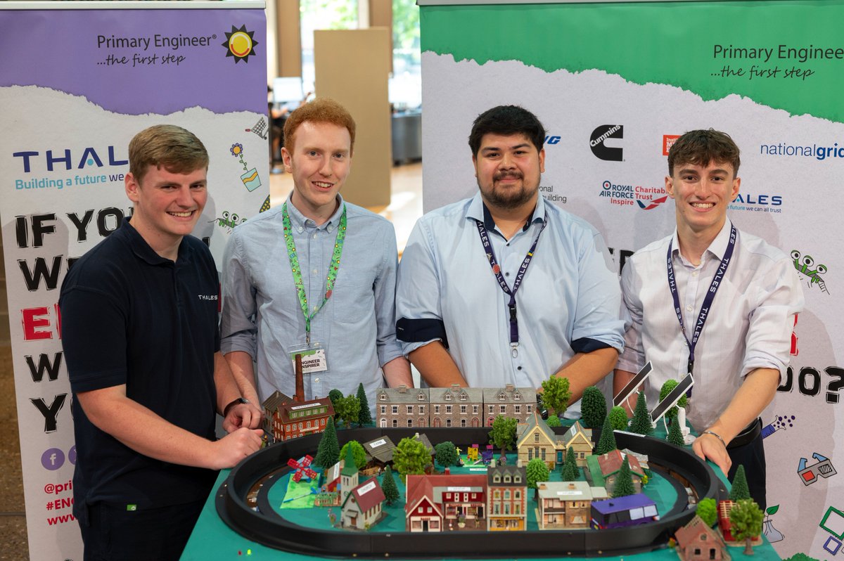 primaryengineer's tweet photo. Creativity, ambition and big ideas were on full display at Kingston University as we celebrated pupils in the London region of our ‘If you were an engineer, what would you do?’ competition. https://t.co/BOMdKPIidP