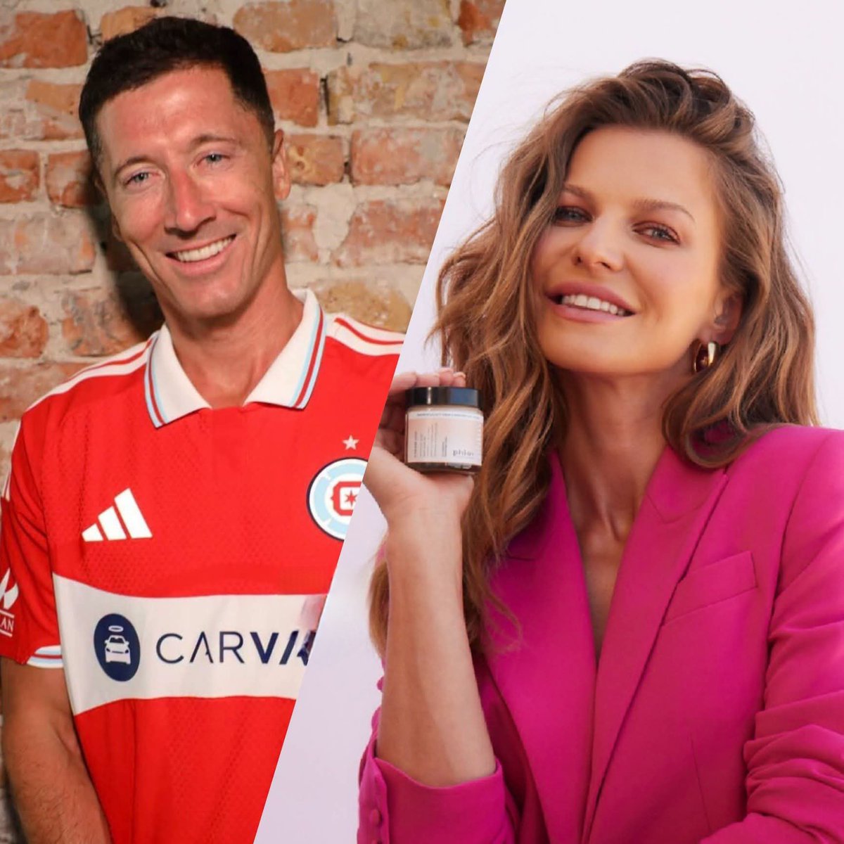 Newsy_Sportu's tweet photo. 🇵🇱 ​KOSMETYKI Anny Lewandowskiej poniekąd były kluczem do transferu Roberta! 🤯

Podobno przy przejściu Roberta Lewandowskiego do Chicago Fire gigantyczną rolę odegrał... biznes jego żony! 

Klub z MLS tak bardzo chciał pozyskać Polaka, że przygotował też wyjątkową ofertę dla Anki. ​Przedstawiciele Chicago Fire zagwarantowali, że "Phlov", czyli marka kosmetyczna Anny Lewandowskiej wejdzie do dużej sieci sklepów w Chicago! 🧴✨

​Poza kosmicznym kontraktem Roberta (20 mln $ za sezon + bonusy), Amerykanie otworzyli Lewej drzwi do podboju rynku w USA. 

To asolutny majstersztyk biznesowy i marketingowy w wykonaniu Lewandowskich! 💼🗽