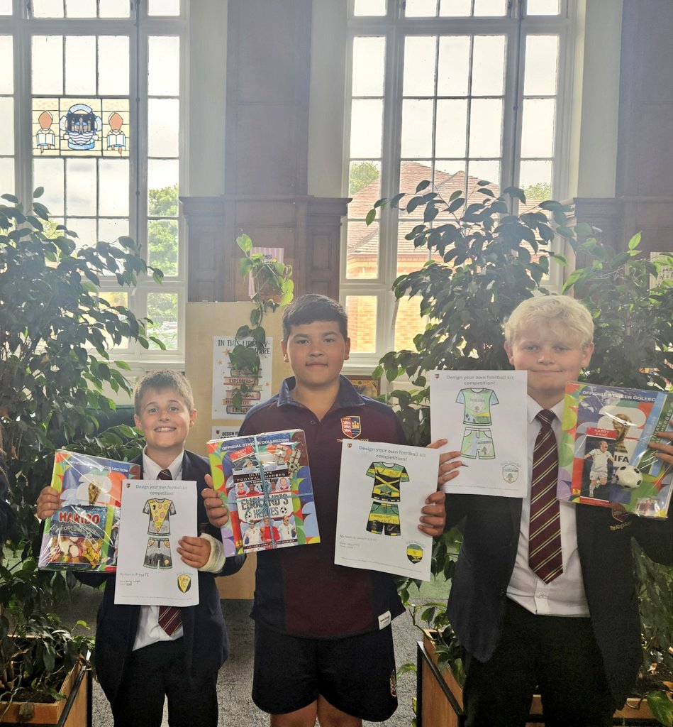 PATKingsSchool's tweet photo. Here are some of our incredible runners-up  of our World Cup #DesignAKit competition! There were so many incredible designs, Mrs Walker was so impressed! Well done everyone 🌟⚽️ https://t.co/En6Bgh2n2g