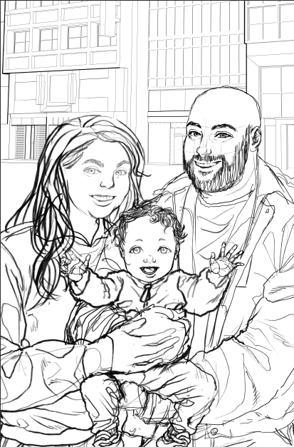 Gustavomeloart's tweet photo. Father’s Day commission.

Black &amp; white comic pages.
#fathersday #comic #commission #ink #digitalart #clipstudiopaint https://t.co/8vtE4Z8OdR