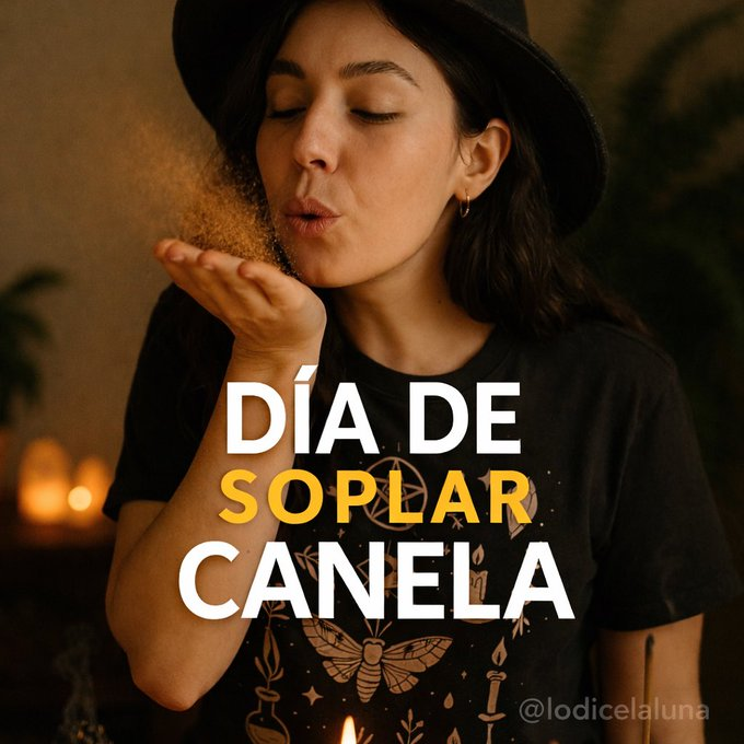 Lodicelaluna's tweet photo. Hoy 1 DE JULIO – Ritual con Canela (Como cada primer día de cada mes y repetimos el primer viernes de cada mes, este 3/7).
✨ Para atraer la Abundancia a nuestras vidas. https://t.co/LIcEO7Icfl