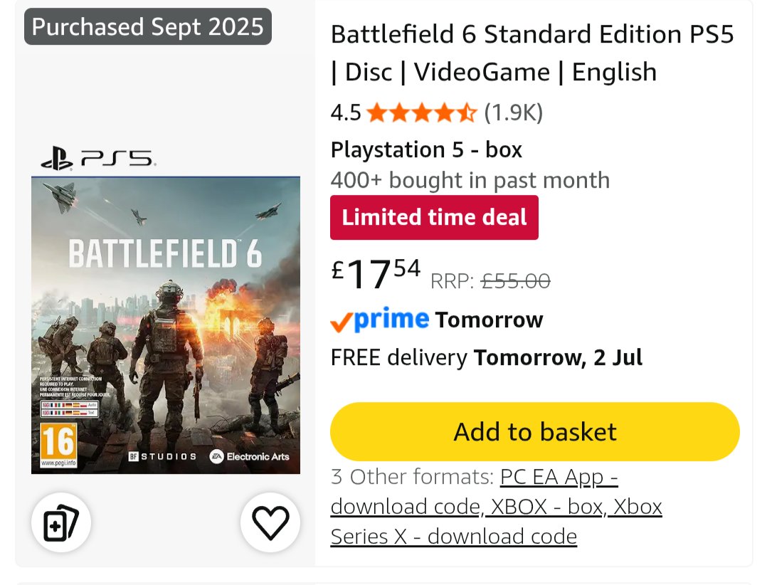 Marve1ousDesign's tweet photo. @PlayStation You need to review your digital prices. 🤷🏼‍♀️ https://t.co/pTnYWhshyP