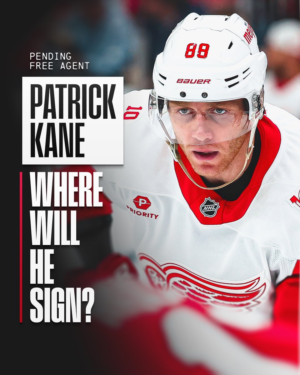 NHL's tweet photo. Where will Patrick Kane be taking his talents to this upcoming season? 🎬 #NHLFreeAgency https://t.co/gOgKipdINW