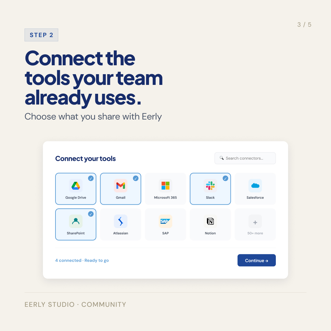 eerlyai's tweet photo. It doesn't get easier than this.

Sign up and unlock a whole new productivity workflow: https://t.co/g3P4Cxx94x

#FutureOfWork #WorkplaceProductivity #AIatWork #EerlyAI #DigitalTransformation #WorkSmarter https://t.co/CgGzR8E579