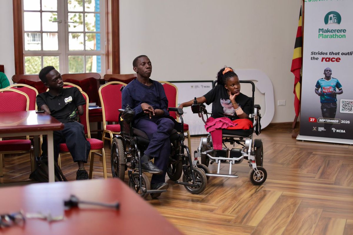 Rita_Arinaitwe's tweet photo. Running Together for Inclusion: @Makerere Launches the 2026 Marathon 🚀 

This year’s Marathon will be held under the theme "Run the Hills for the Future”. 

It will take place on Sunday, 27th September 2026, with proceeds dedicated to strengthening the Disability Support Unit and expanding learning opportunities for students with disabilities. 

#MakMarathon2026