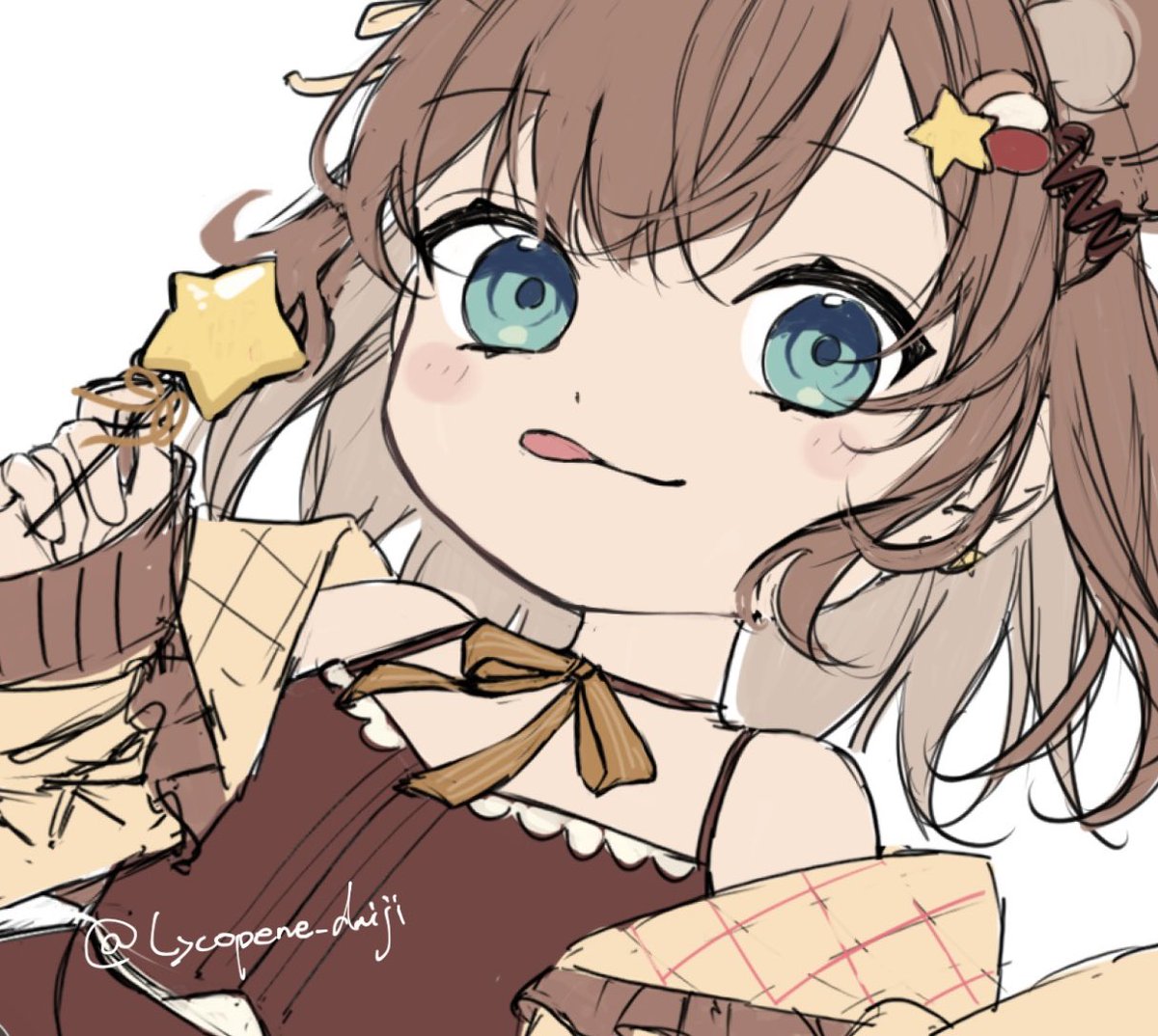 Lycopene_daiji's tweet photo. ラフだけ描いてから年単位で放置してる絵などを、供養…… https://t.co/TnbYMVGGnt