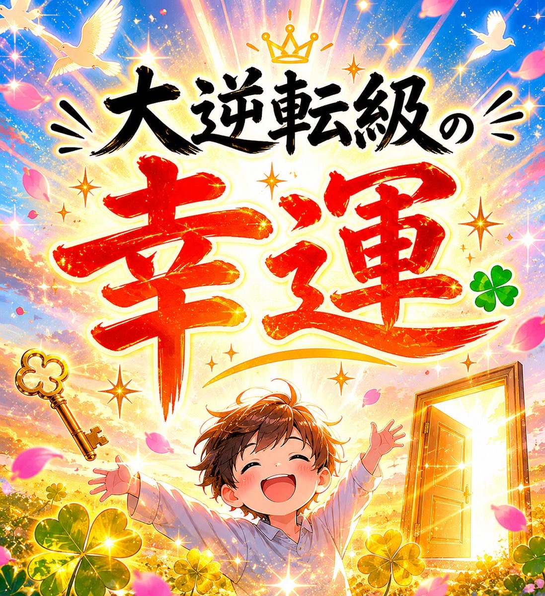SUN082319's tweet photo. 【超最幸朗報】
2026年最大級の大大大幸運がやってくる🍀 https://t.co/zi0o8yjN0J