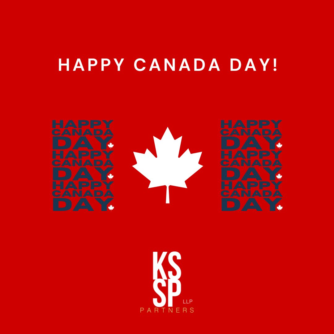 KSSPPartnersLLP's tweet photo. This Canada Day, let’s come together to celebrate our beautiful country &amp; the diverse cultures that make it unique. Reflect on the values of freedom, peace, and community that define us. Wishing everyone a meaningful day of reflection and celebration. #CanadaDay #CelebrateCanada https://t.co/XMCUM9xmbn